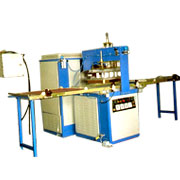 Sun visor sealing machine 